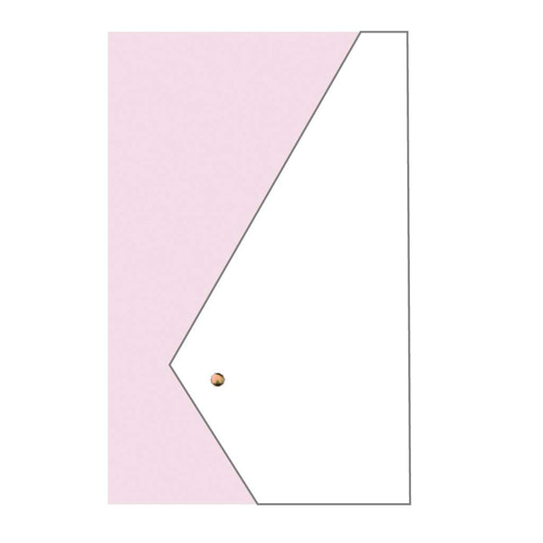 May Designs Printed Folio Blush + White